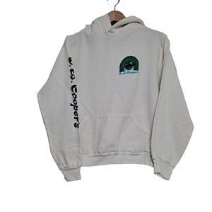 Vintage 70s Russell Athletics Hoodie Men Size Small DB Cooper Sweatshirt READ